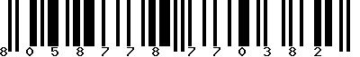 EAN-13 : 8058778770382