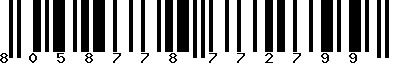 EAN-13 : 8058778772799