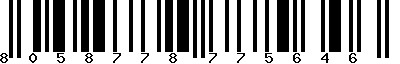 EAN-13 : 8058778775646