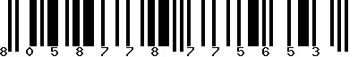 EAN-13 : 8058778775653