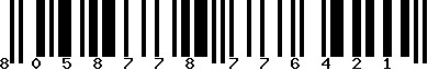 EAN-13 : 8058778776421