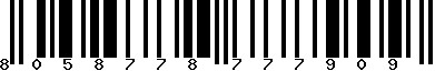 EAN-13 : 8058778777909