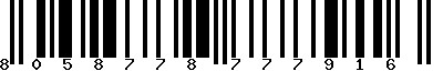 EAN-13 : 8058778777916