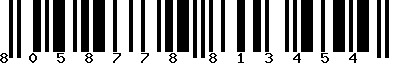 EAN-13 : 8058778813454