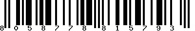 EAN-13 : 8058778815793