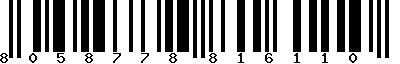 EAN-13 : 8058778816110