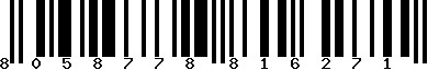 EAN-13 : 8058778816271