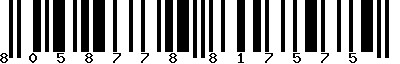 EAN-13 : 8058778817575