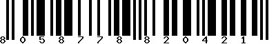 EAN-13 : 8058778820421