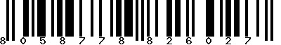 EAN-13 : 8058778826027