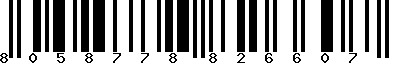 EAN-13 : 8058778826607