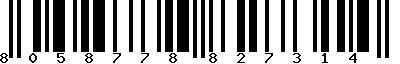 EAN-13 : 8058778827314