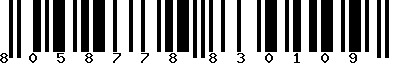 EAN-13 : 8058778830109