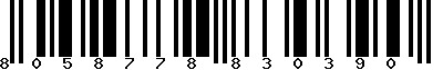 EAN-13 : 8058778830390