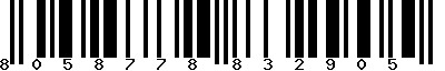 EAN-13 : 8058778832905