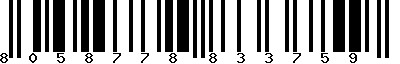 EAN-13 : 8058778833759