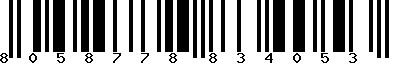 EAN-13 : 8058778834053