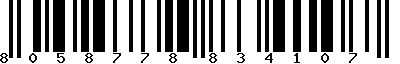 EAN-13 : 8058778834107