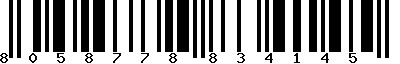 EAN-13 : 8058778834145