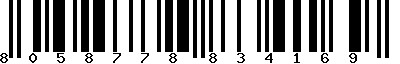 EAN-13 : 8058778834169