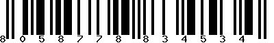 EAN-13 : 8058778834534