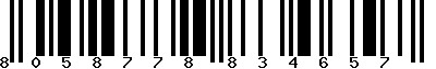 EAN-13 : 8058778834657