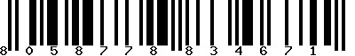 EAN-13 : 8058778834671