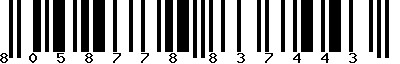 EAN-13 : 8058778837443