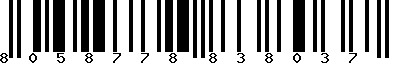 EAN-13 : 8058778838037