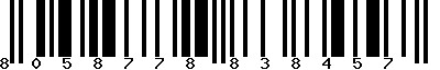 EAN-13 : 8058778838457