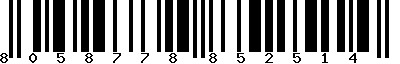 EAN-13 : 8058778852514