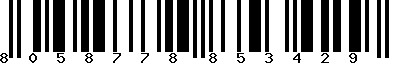 EAN-13 : 8058778853429