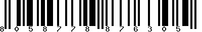 EAN-13 : 8058778876305