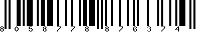 EAN-13 : 8058778876374