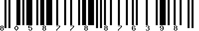 EAN-13 : 8058778876398