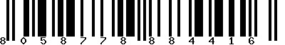 EAN-13 : 8058778884416