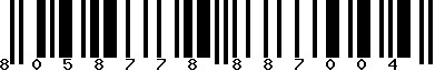 EAN-13 : 8058778887004