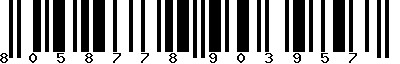 EAN-13 : 8058778903957