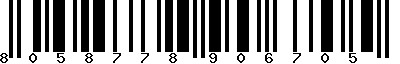 EAN-13 : 8058778906705