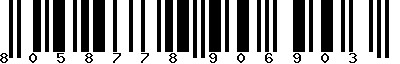 EAN-13 : 8058778906903