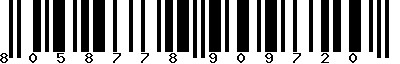 EAN-13 : 8058778909720