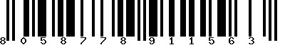 EAN-13 : 8058778911563