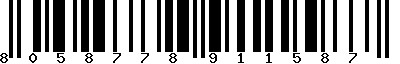 EAN-13 : 8058778911587