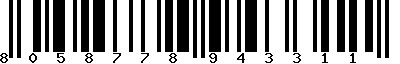 EAN-13 : 8058778943311