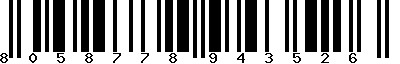 EAN-13 : 8058778943526