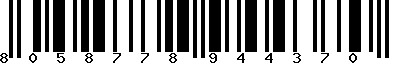 EAN-13 : 8058778944370