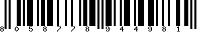 EAN-13 : 8058778944981