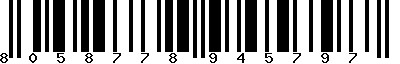 EAN-13 : 8058778945797