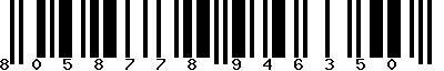 EAN-13 : 8058778946350