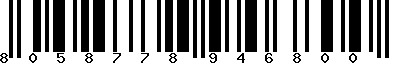 EAN-13 : 8058778946800